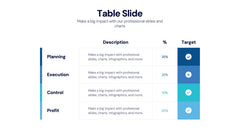 Table Infographics slide 6