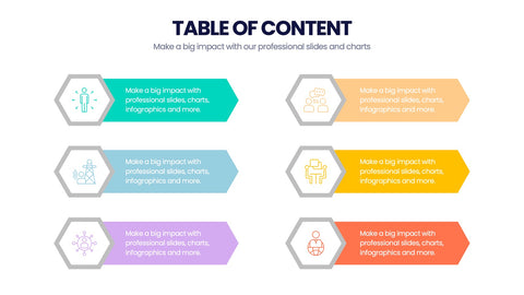 Table of Contents Infographics