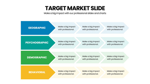 Target Market Infographics