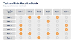 Task and Role Allocation Matrix Presentation slide 5