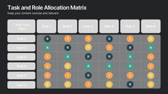 Task and Role Allocation Matrix Presentation slide 6
