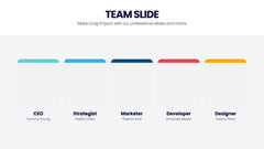 Team Infographics slide 12