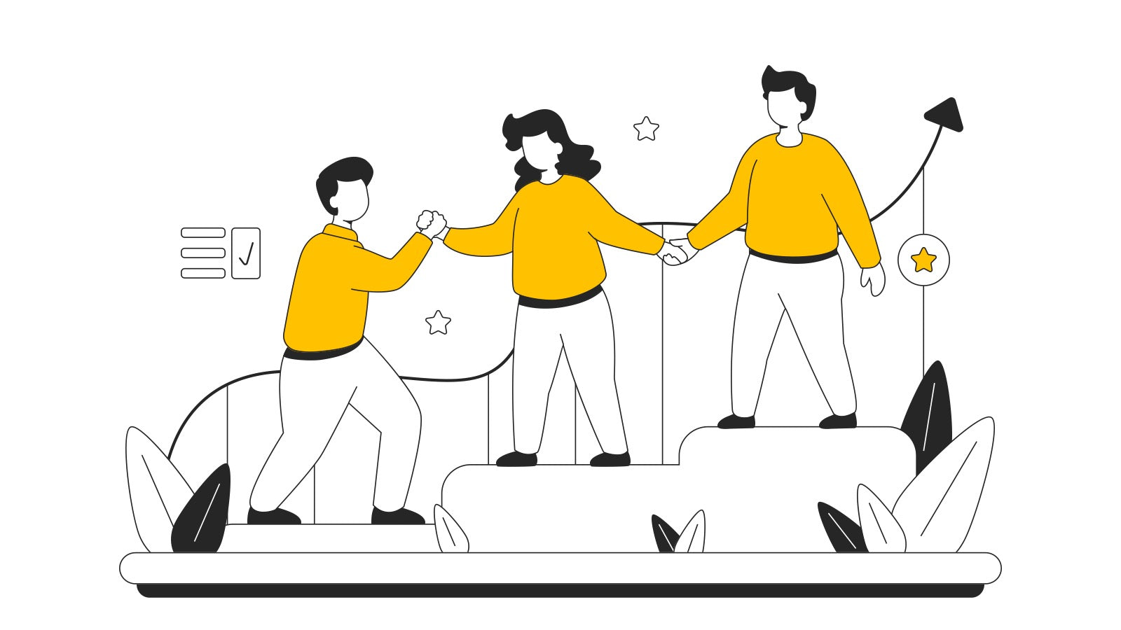 Team Work Illustrations Pack