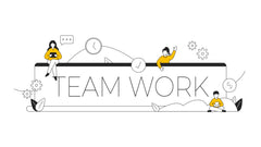 Team Work Illustrations Pack