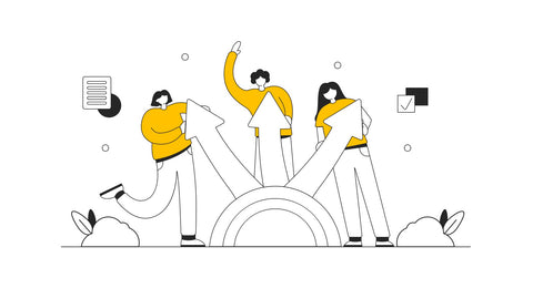 Team Work Illustrations Pack