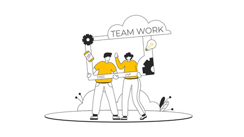 Team Work Illustrations Pack
