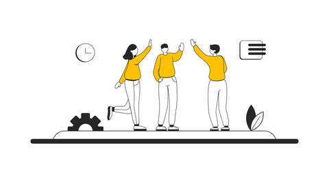 Team Work Illustrations Pack