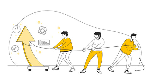 Team Work Illustrations Pack