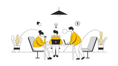Team Work Illustrations Pack