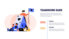 Teamwork Infographics slide 11
