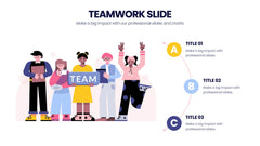 Teamwork Infographics slide 15