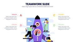 Teamwork Infographics slide 16