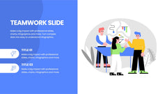 Teamwork Infographics slide 17