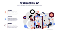 Teamwork Infographics slide 2