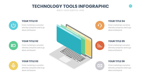 Technology Infographics for Tech Stacks & Architecture