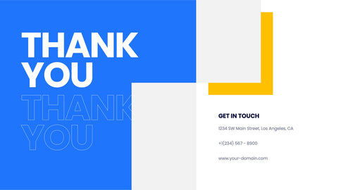 Thank You Infographics