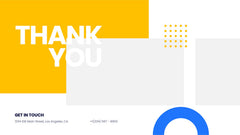 Thank You Infographics slide 14