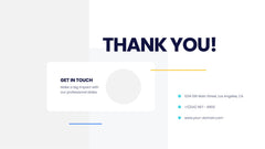Thank You Infographics slide 5