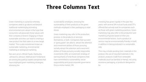 Thorn Minimal Presentation Template