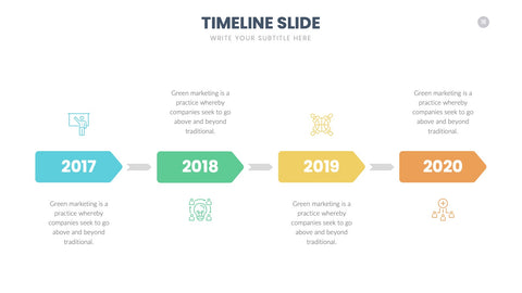Timeline Infographics for Project Plans, History & Roadmaps