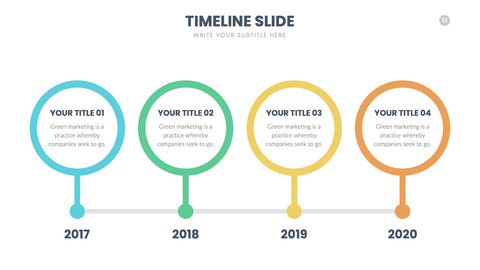Timeline Infographics for Project Plans, History & Roadmaps