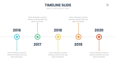Timeline Infographics for Project Plans, History & Roadmaps
