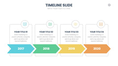 Timeline Infographics for Project Plans, History & Roadmaps slide 3