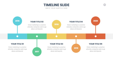Timeline Infographics for Project Plans, History & Roadmaps