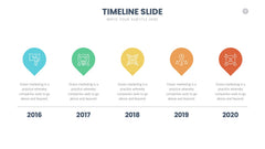 Timeline Infographics for Project Plans, History & Roadmaps slide 9