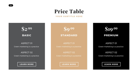 Token Minimal Presentation Template