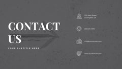 Token Minimal Presentation Template