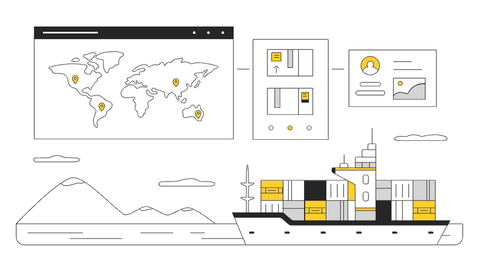 Transportation & Logistics Illustrations Pack