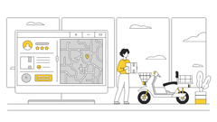 Transportation & Logistics Illustrations Pack