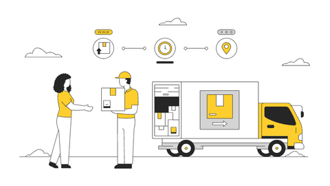 Transportation & Logistics Illustrations Pack