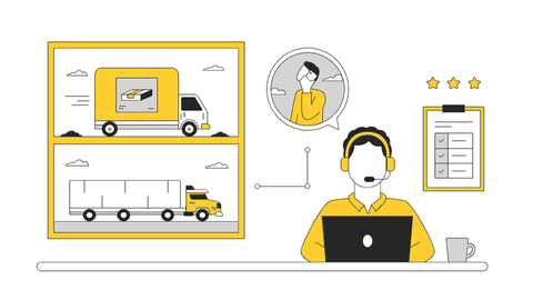Transportation & Logistics Illustrations Pack