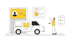 Transportation & Logistics Illustrations Pack
