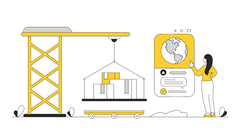 Transportation & Logistics Illustrations Pack