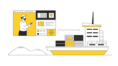 Transportation & Logistics Illustrations Pack