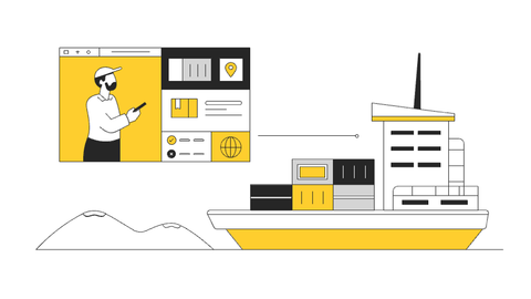 Transportation & Logistics Illustrations Pack