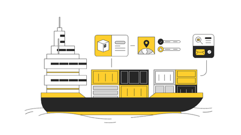 Transportation & Logistics Illustrations Pack