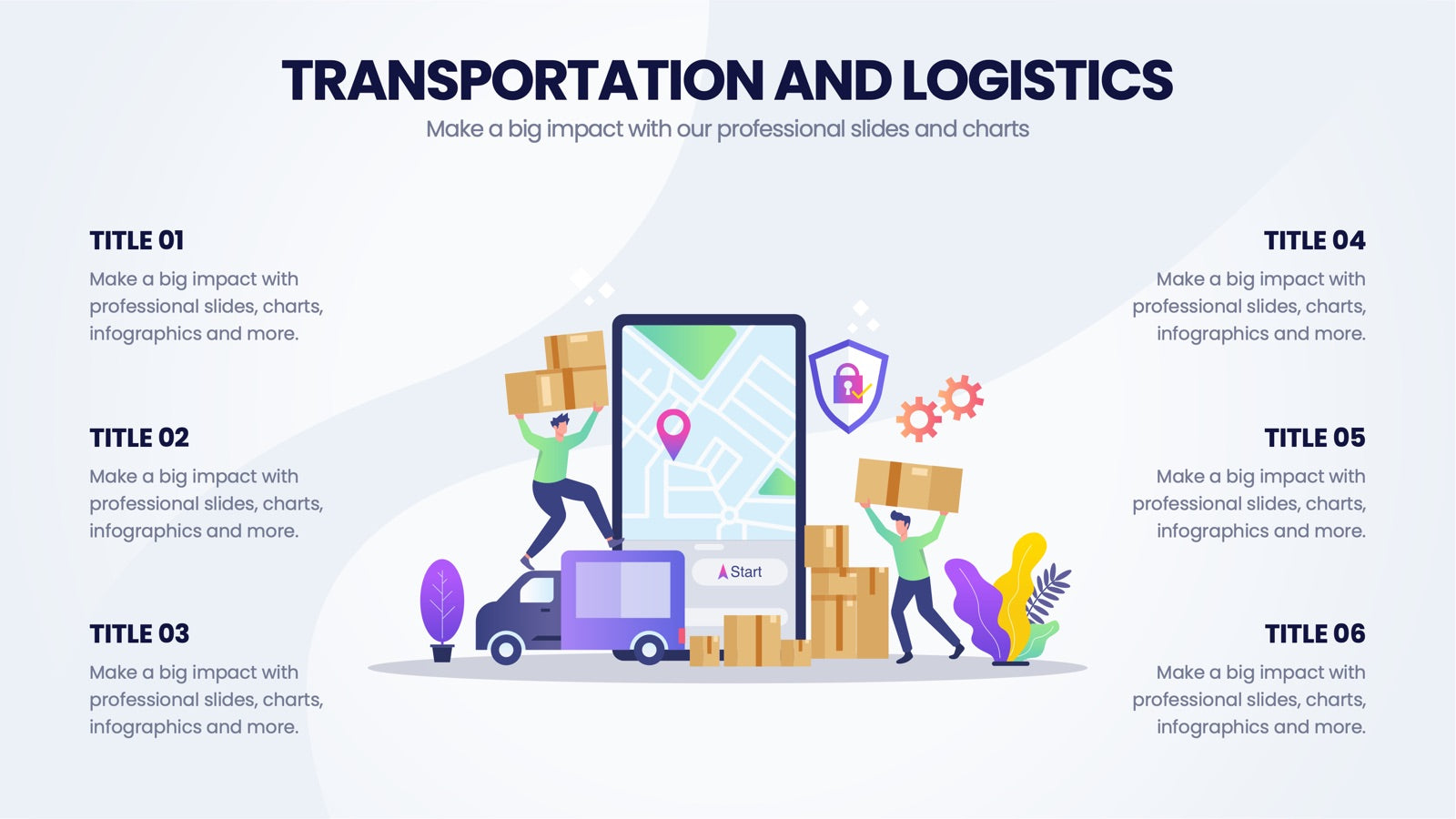 Transportation & Logistics Infographics
