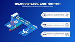 Transportation & Logistics Infographics slide 12