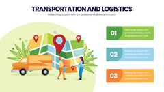 Transportation & Logistics Infographics slide 15