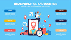 Transportation & Logistics Infographics slide 17