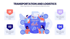Transportation & Logistics Infographics slide 20