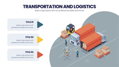 Transportation & Logistics Infographics slide 5