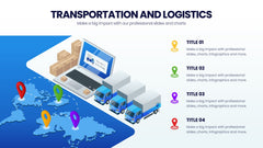 Transportation & Logistics Infographics slide 6