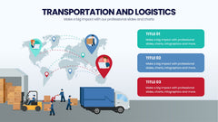Transportation & Logistics Infographics slide 8