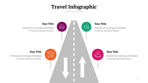 Travel Infographics for Itineraries & Destinations