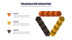 Triangle Infographics slide 20